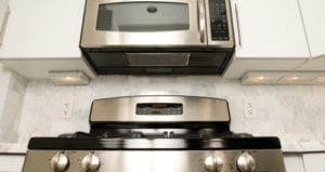 Stove and Microwave